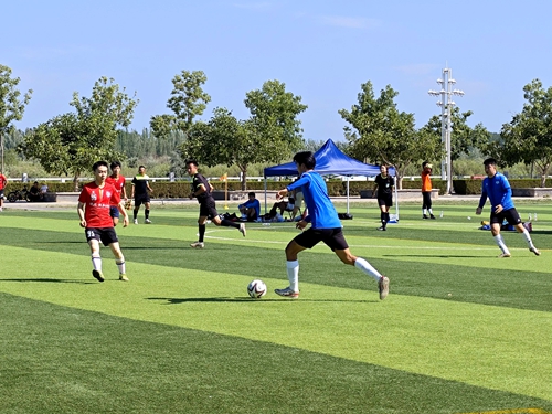 2024年“我爱足球·天利翔电力杯”吴忠市第六届业余足球联赛开幕
